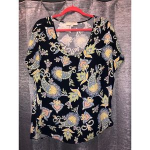 Loft Short Sleeve Blouse